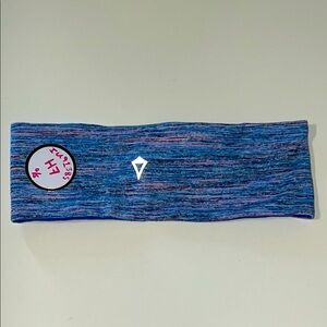 Ivivva headband, soft multicolor with reflective logo, O/S
